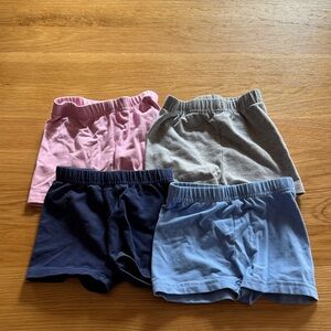Hanna Andersson tumble shorts - Pink, Gray, Navy, Light Blue